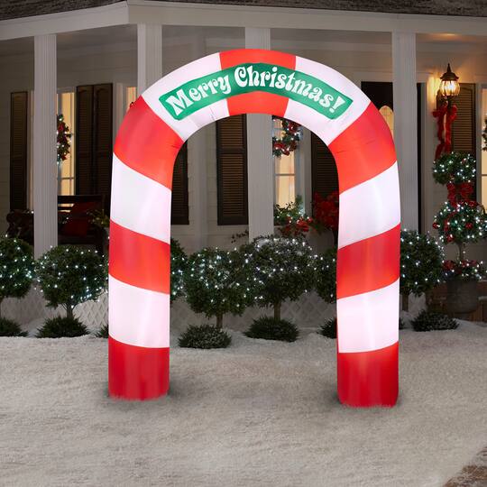 7.5ft. Airblown® Inflatable Merry Christmas Archway